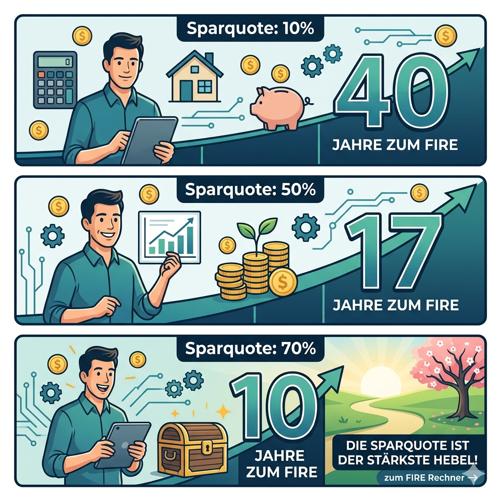 FIRE Sparquote Beispiel